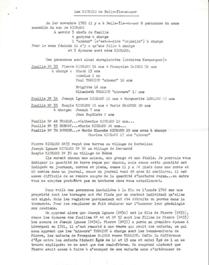 The Richard of Belle-Île-en-Mer