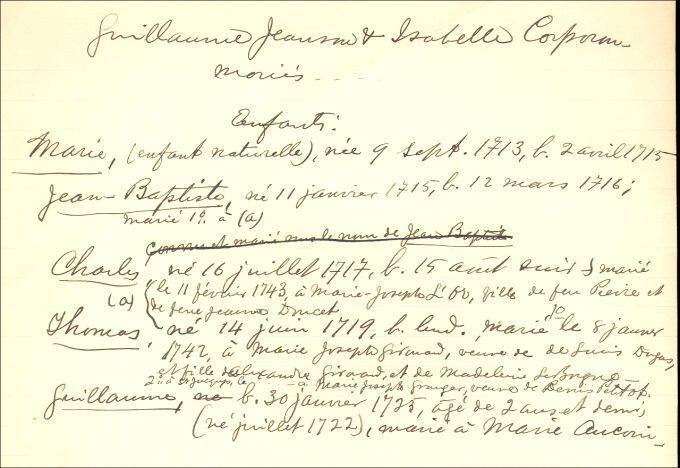 Johnson and Corporon families