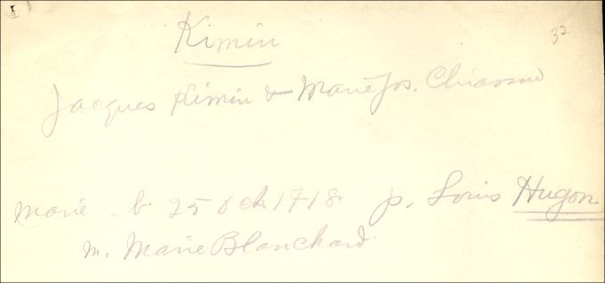 Kimine and Chiasson families