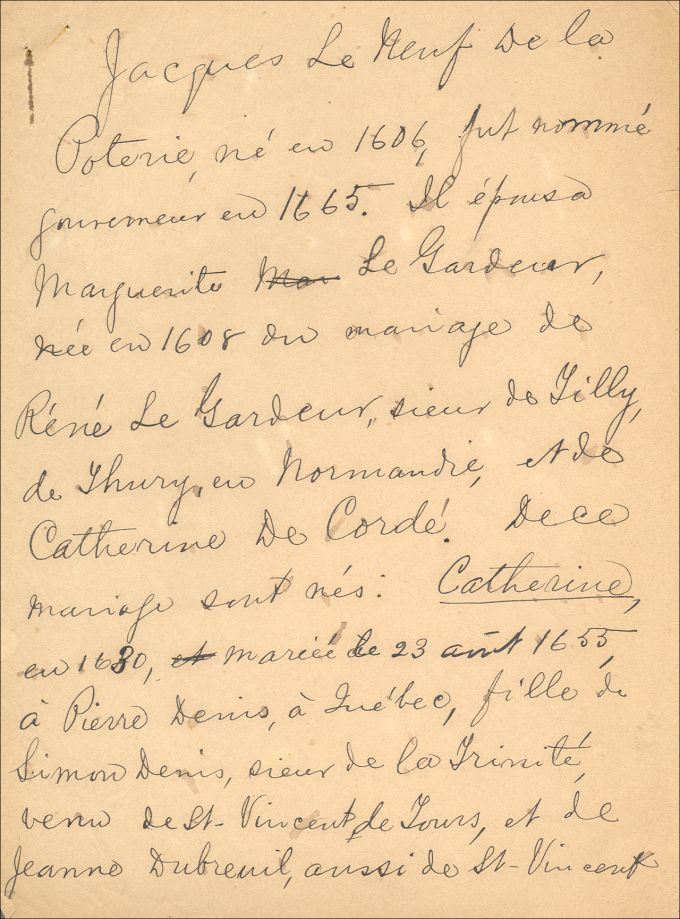 Le Neuf de La Vallière family