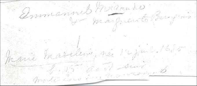 Migneault and Dugas families