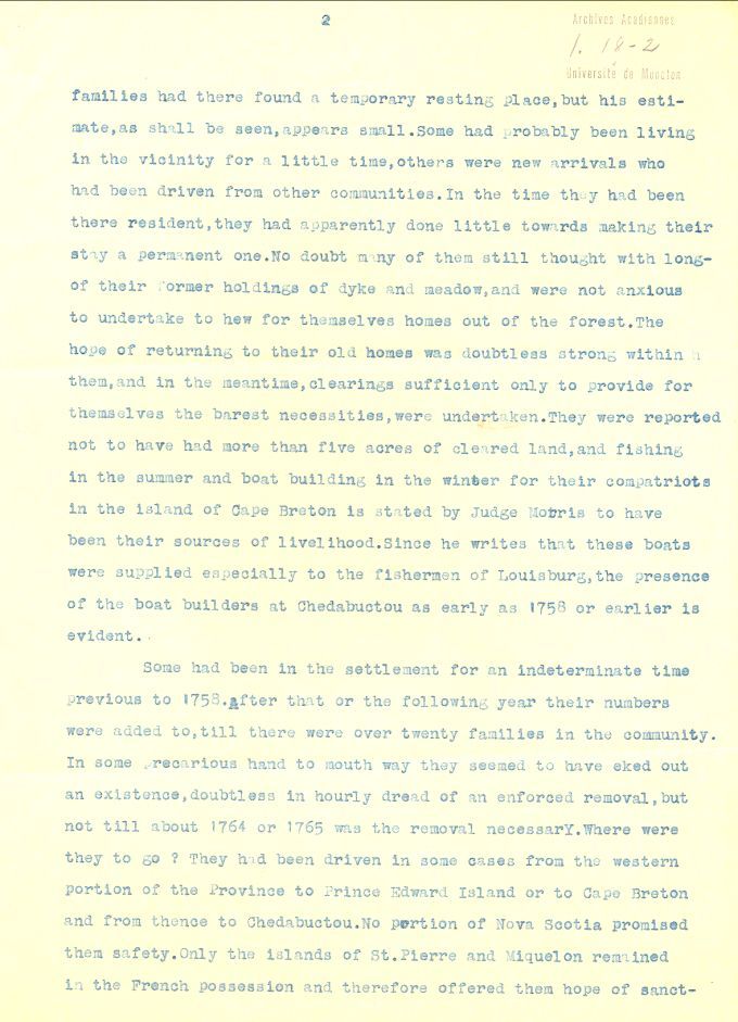 Les Français fugitifs de Chedabouctou