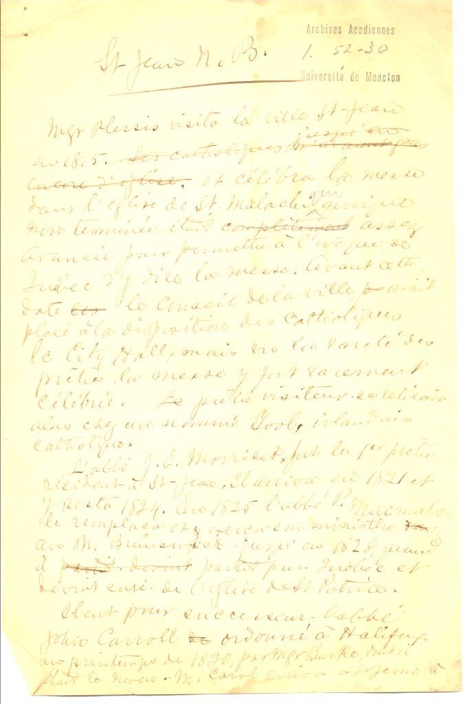 Missionaries from St. John, N.B.