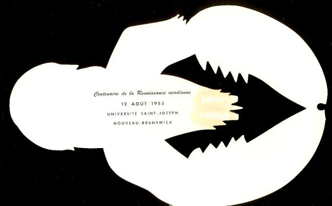 Banquet menu, Memramcook, N.B., 1955