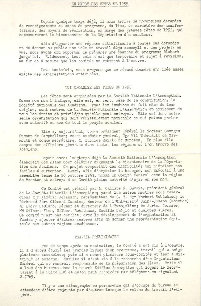 Fringe activities of 1955