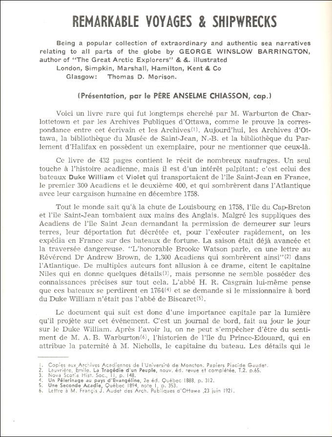 Sinking of the "Duke William", 1758