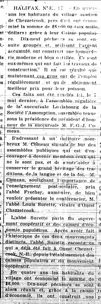 Le petit village de Chezzetcook, en Nouvelle-Écosse, économise