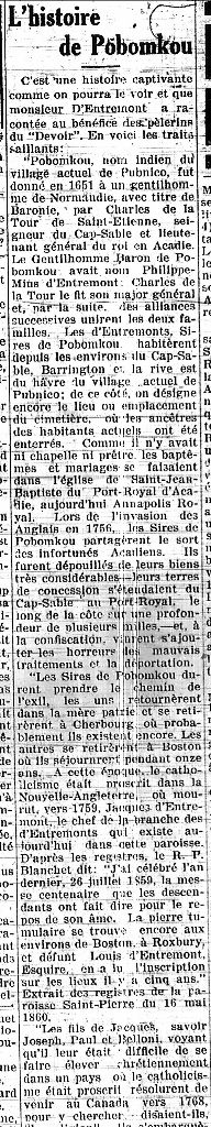 The history of Pobomkou