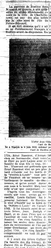 Monographie de la paroisse de Rustico