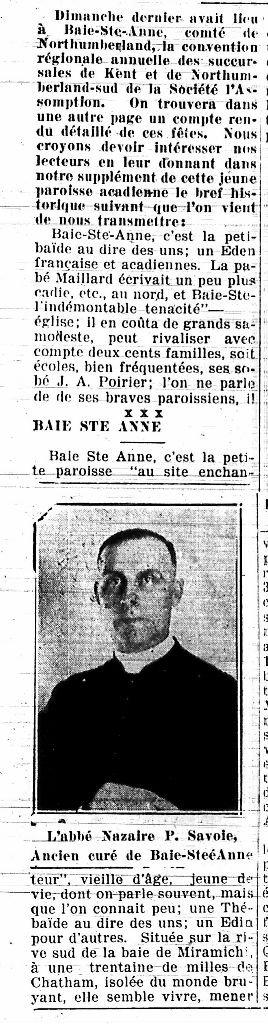 A parish that is progressing