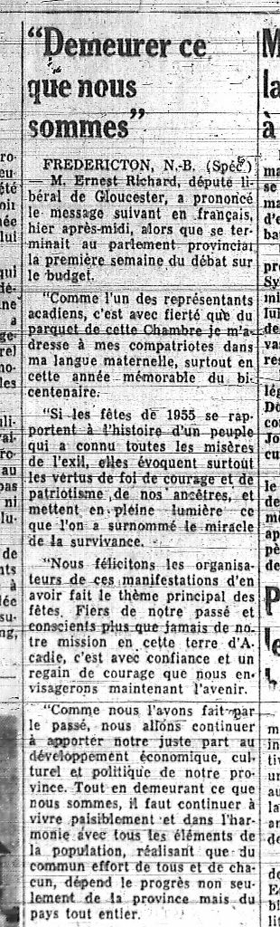 "Remain what we are"