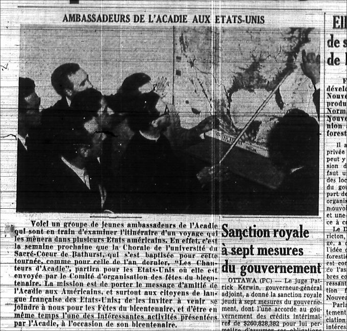 Ambassadeurs de l'Acadie aux États-Unis