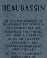 Monument dedicated to the last families of Beaubassin, Fort Lawrence, N.S.