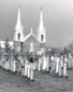 Graveyard and Saint-Basile le Grand Church, Saint-Basile (Edmundston), N.B.