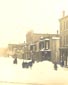 Main Street in winter, Shédiac, N.B., circa 1905